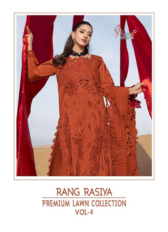 Shree fabs rang rasiya premium vol-4 salwar suit wholesale market in kolkata